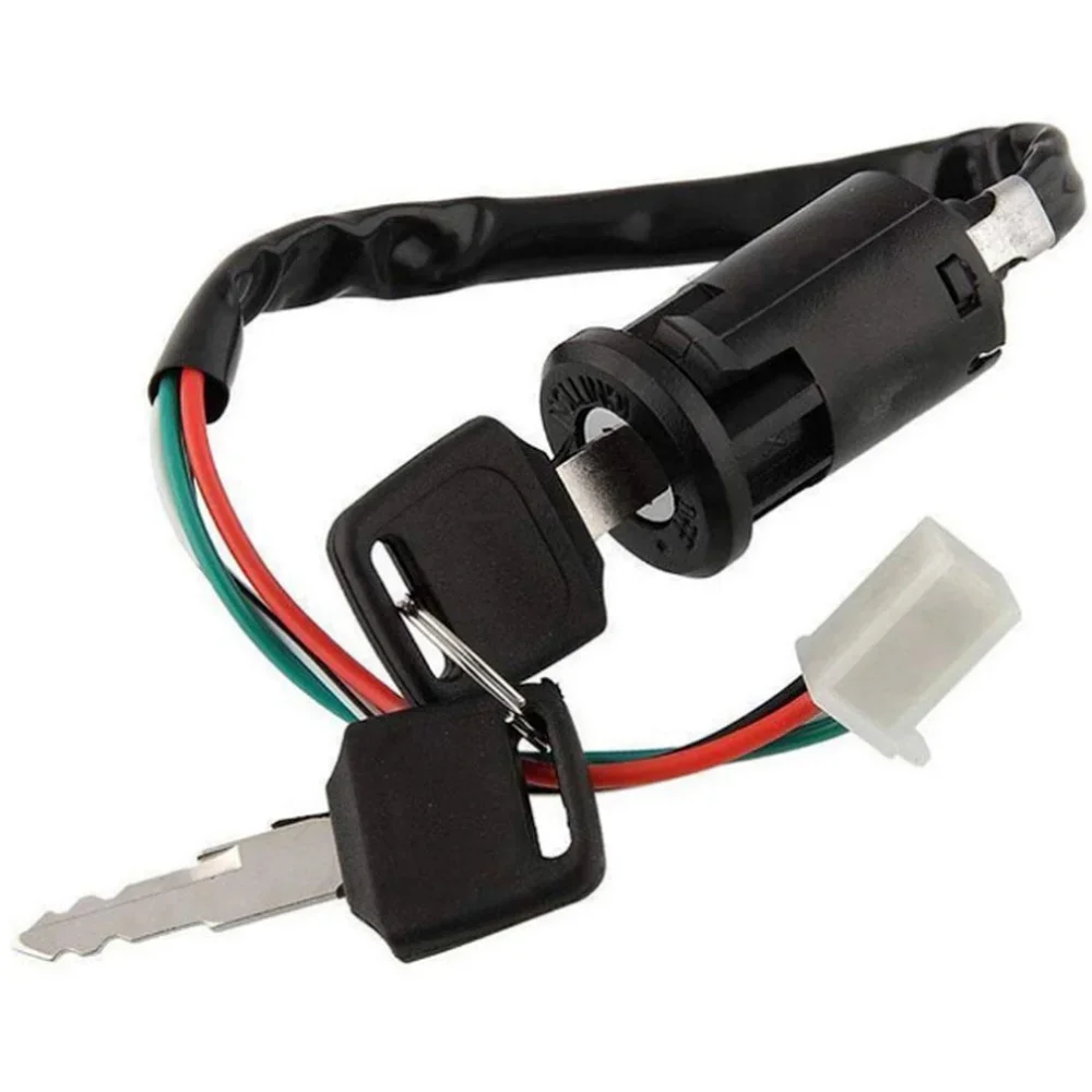 Universal zünd schalter drei Stromkabel Schlüssels chloss für Auto Motocross Elektro fahrrad Roller Batterie