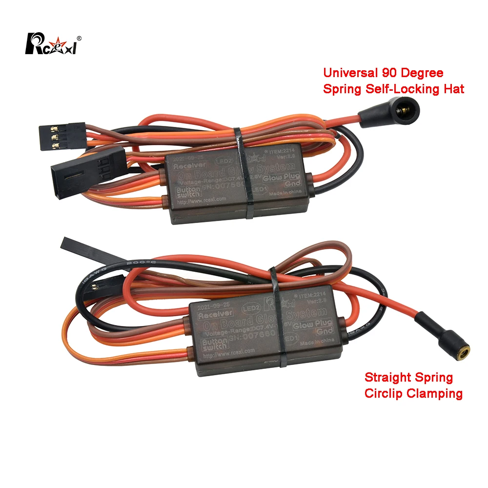 RCEXL Ver 2.1 Universelles On-Board-Glow-System für Methanol-Motoren – Bild 3
