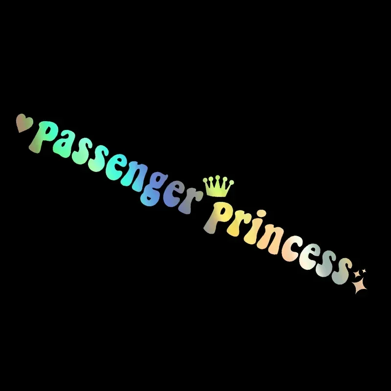 15*2,3 CM Beifahrer Prinzessin Auto Aufkleber Lustige Kreative – Bild 6