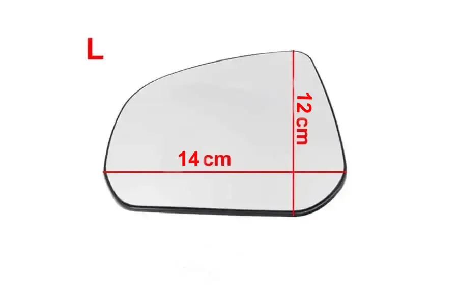 Suzuki Alto 2009 2010 2011-2016 Ersatz-Autospiegelglas Außenspiegel Seitenspiegelglas Ohne Heizung