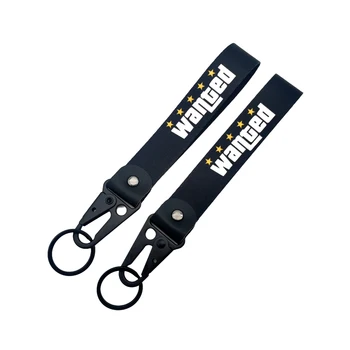 JDM Stil Auto Schlüsselanhänger Hokkaido Geschenk Schlüsselanhänger Auto Motorrad Wanted Key Stahl Federclip