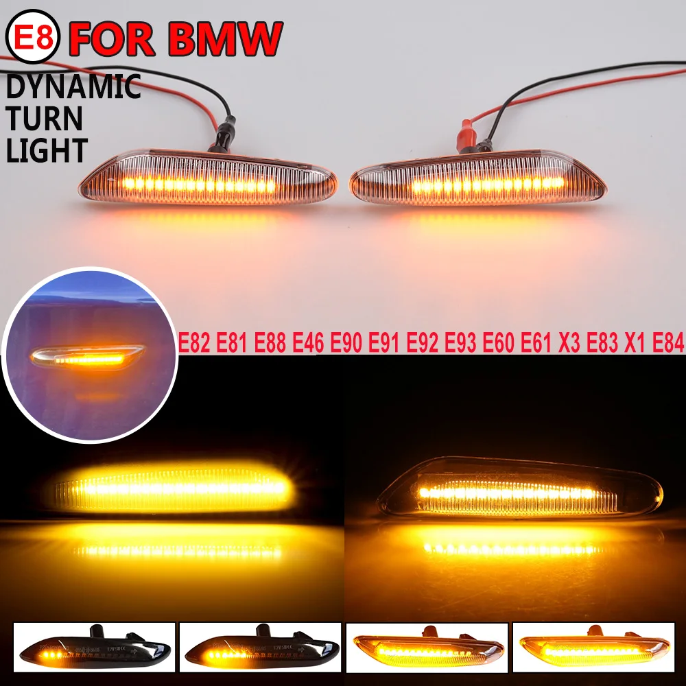 Sequentielle Blinkende LED-Blinker Seitenmarkierungsleuchte für BMW – Bild 3