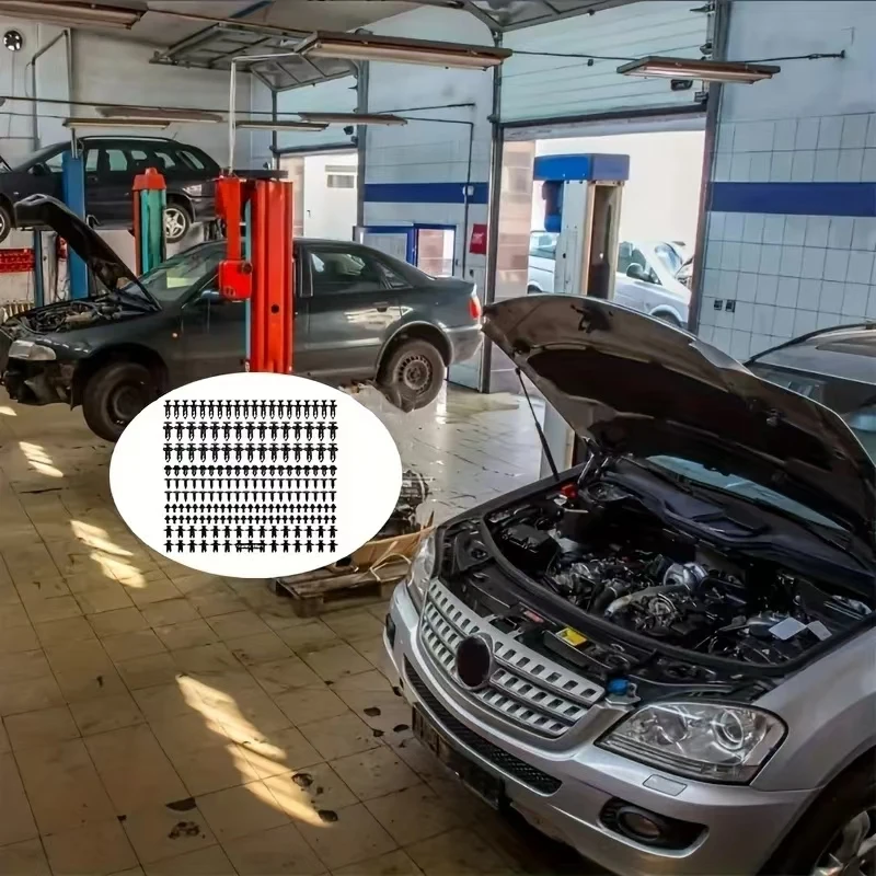 Auto-Befestigungsclips-Set, Gemischte Autoclips in 6 (190 Stück) – Bild 4