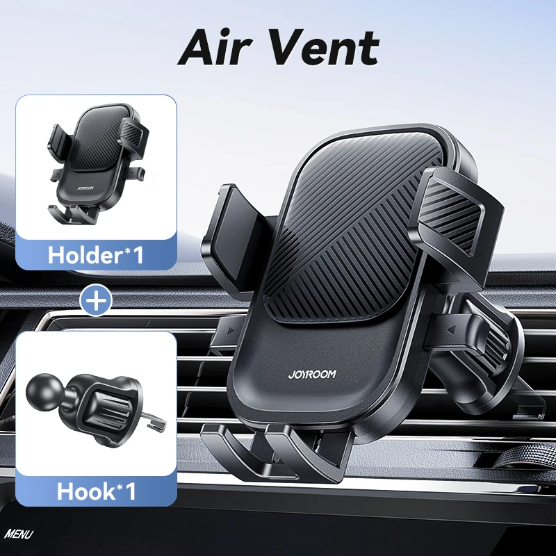 Joyroom Handyhalterung für Lüftungsschlitze im Auto, Freisprecheinrichtung, universelle Handyhalterung 360° °