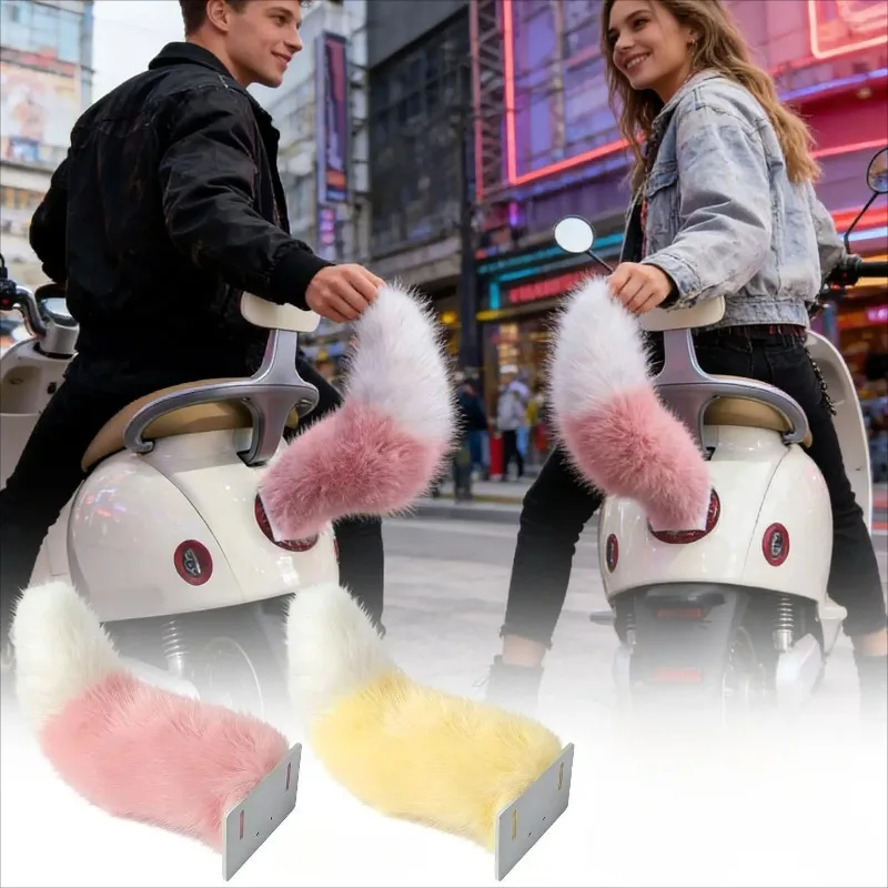 Niedlicher Elektrischer Wackelnder Plüsch-Schwanz für Auto – Bild 4