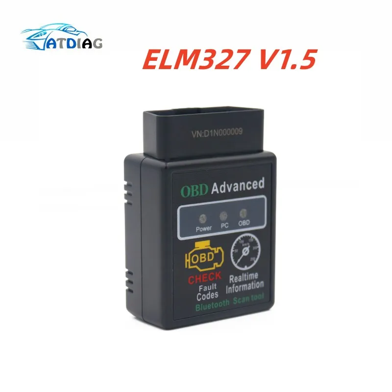 OBD2 V 1,5 Bluetooth Mini ELM327 ULME 327 OBDII Diagnose Interface OBD2 Auto Auto Diagnose-Scanner für android
