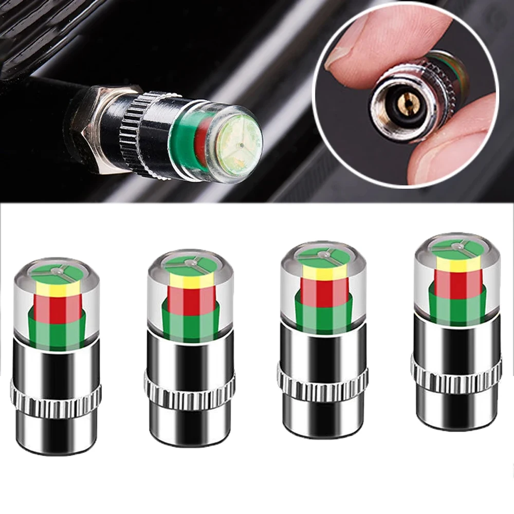 Autos Reifen Luftdruck Monitor Alarm 4 Teile/satz Anzeige Reifen – Bild 2