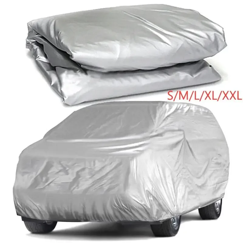 Universal Volle Auto Abdeckung Tragbare Outdoor Wasserdicht UV Schutz Anti-Scratch Beständig Auto Kleidung