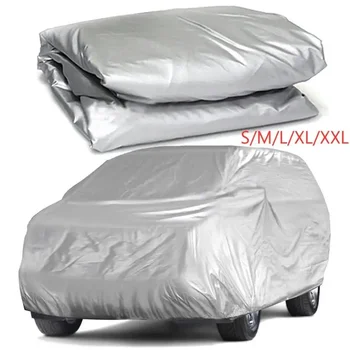 Universal Volle Auto Abdeckung Tragbare Outdoor Wasserdicht UV Schutz Anti-Scratch Beständig Auto Kleidung