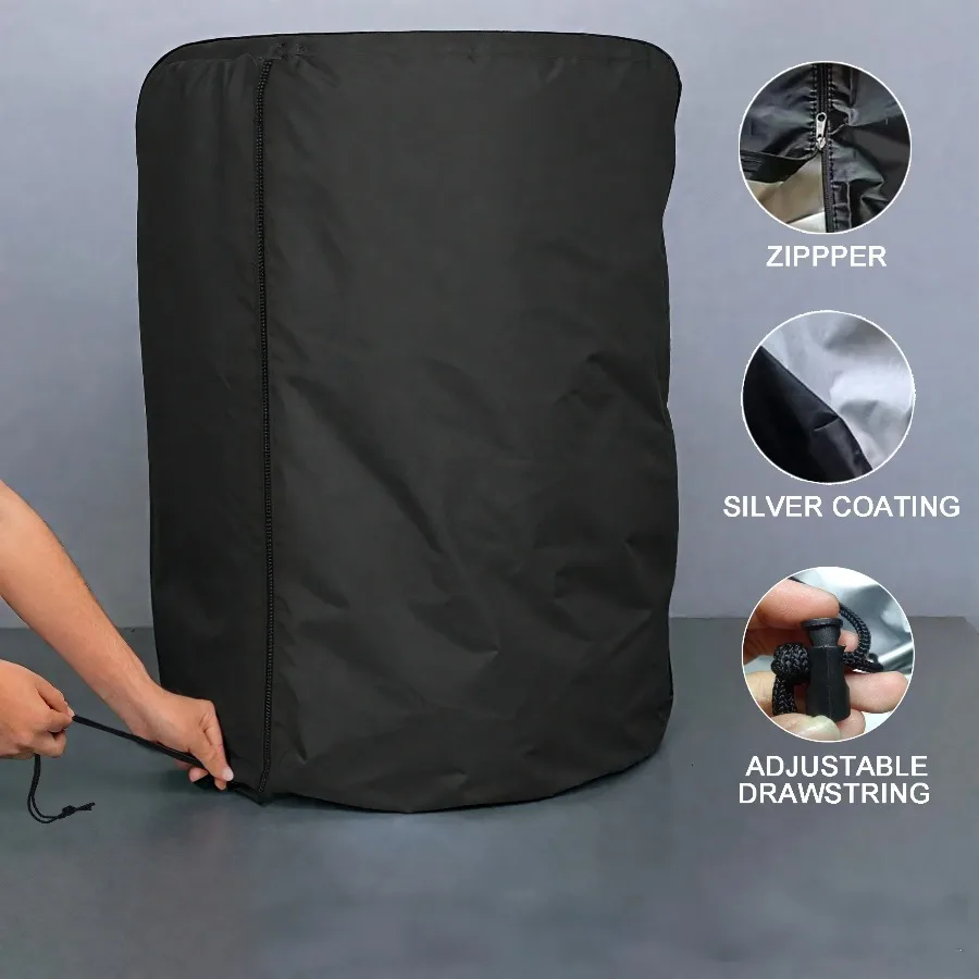 Wasserdichte Outdoor-Autoreifenabdeckung mit Reißverschluss – Bild 4