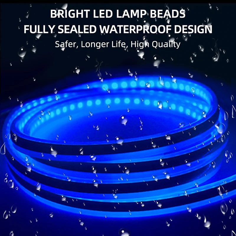 RXZ LED-Tagfahrlicht, Scan, Start, Motorhaube, dekorative Lichter – Bild 5