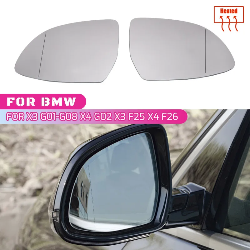 Seitens piegel für BMW x3 g01 x4 f26 g02 x5 f15 g05 x6 f16 g06 2011-2016 beheizter Glaslinsen flügel