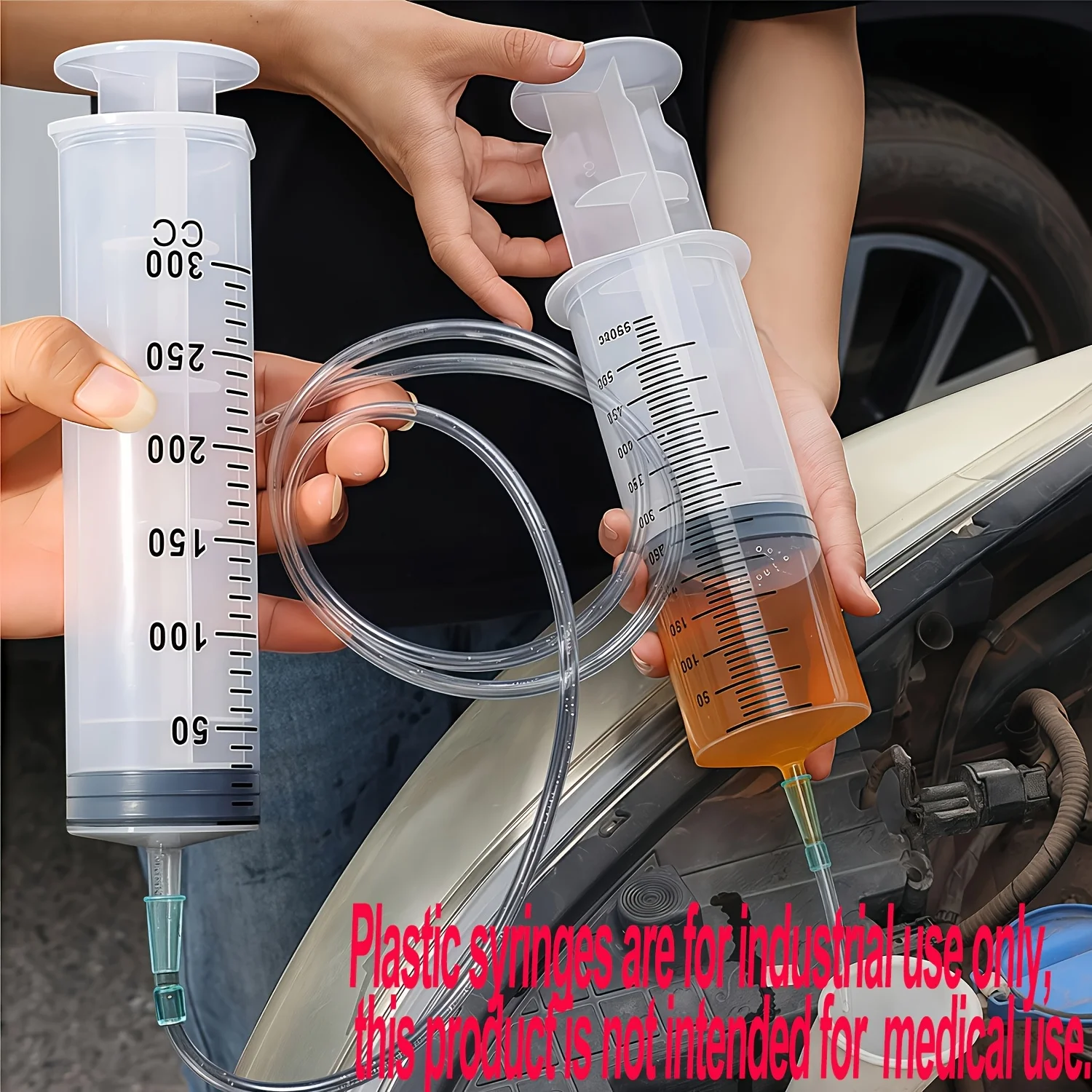 Wasserabsaug-/Injektionswerkzeuge für Autos mit Spritze