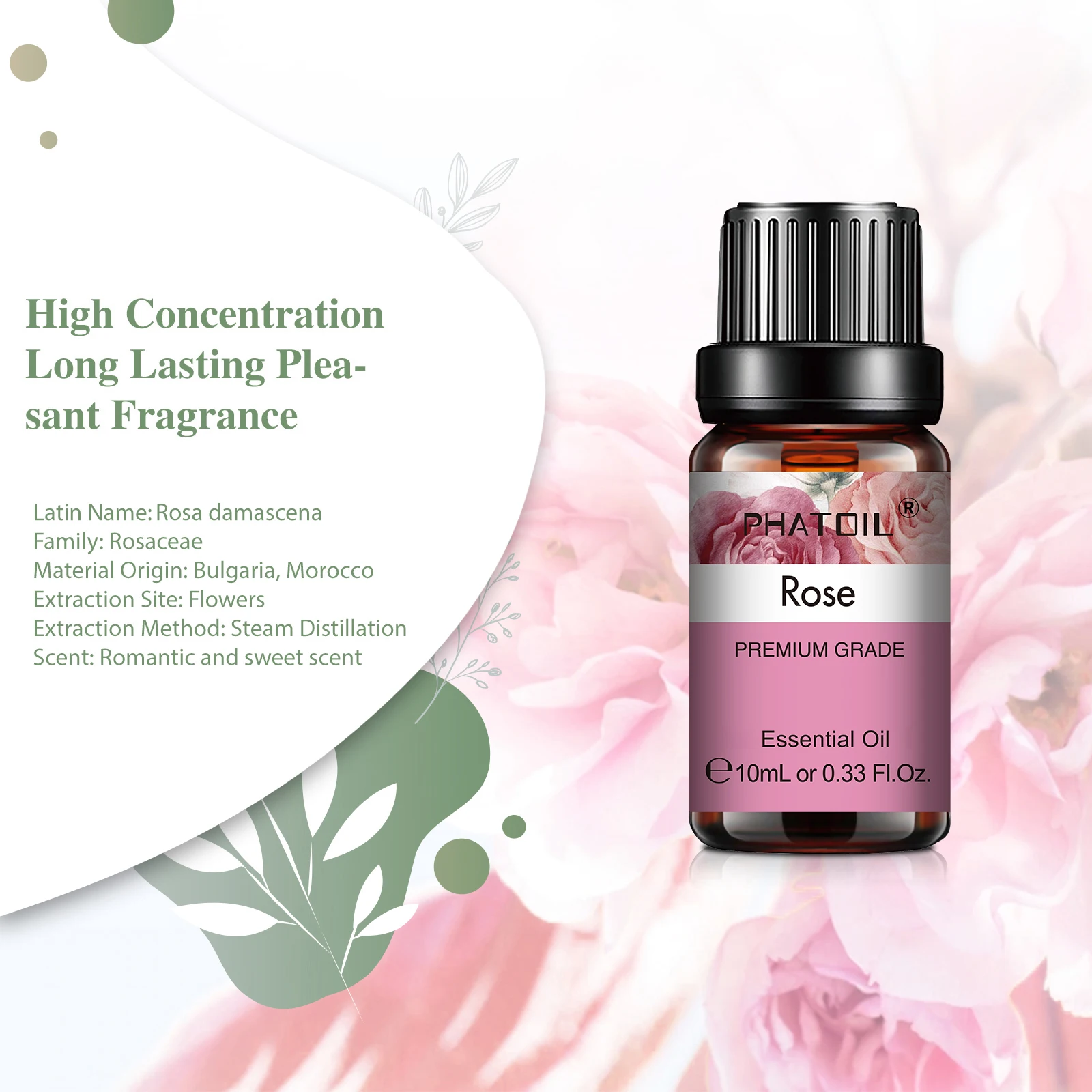 PHATOIL Natürliches ätherisches Pflanzenöl 10 ml Eukalyptus Lavendel – Bild 5
