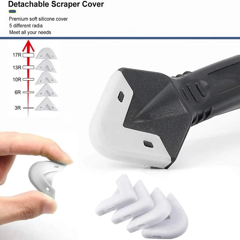 Silikon-Schaber-Dichtstoff, glattes Entferner-Werkzeug-Set, 9-in-1 – Bild 2