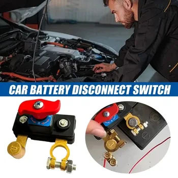 12V 24V Dual Spannung Batterie Master Cut Off Schalter Zink-legierung Struktur Negative Pole Trennen Werkzeug