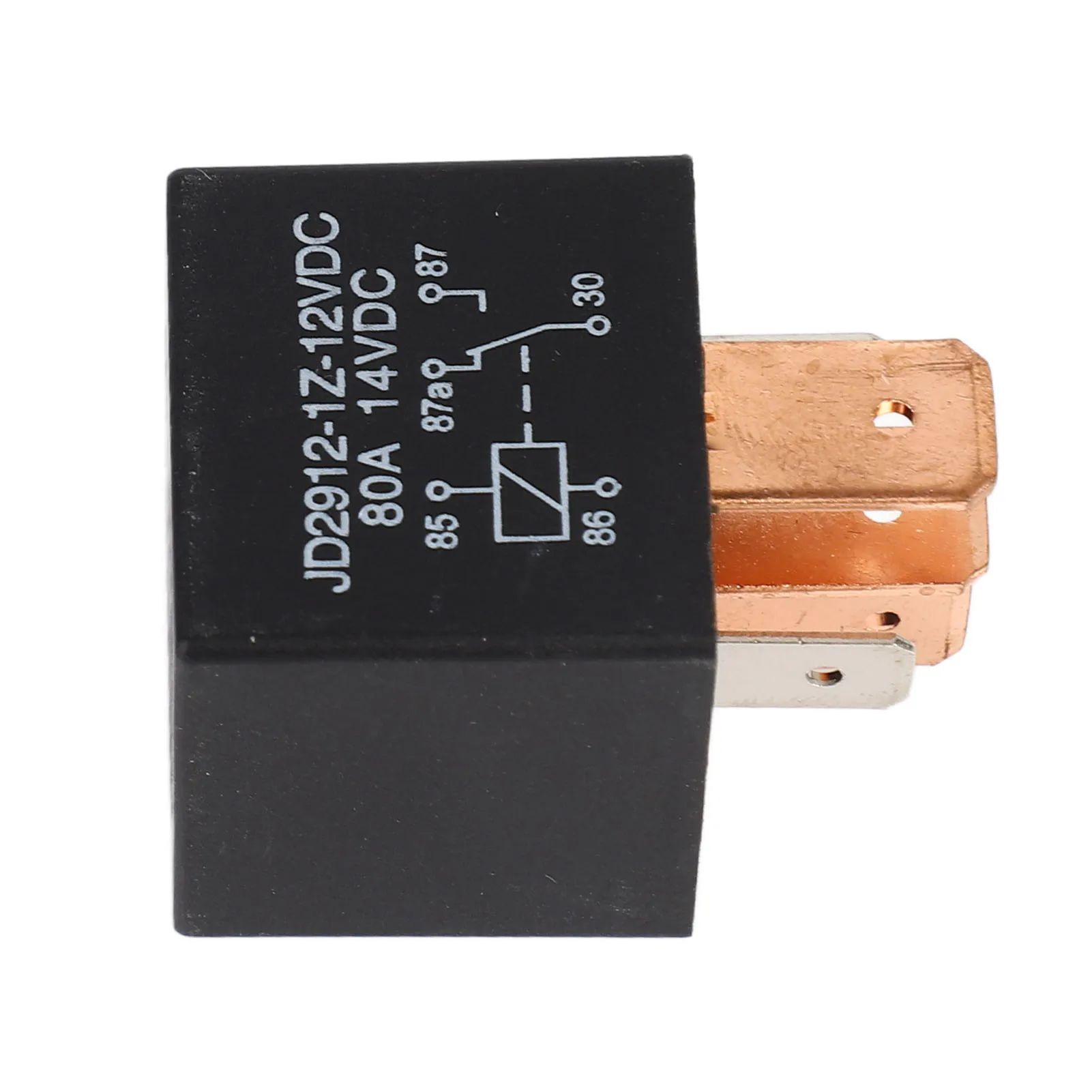 12V 80a Relais 5 Pin 80a Relais 5-poliges Relais DC 12V 80a Amp Split 5-poliges Auto Fahrzeug Auto Van Boot