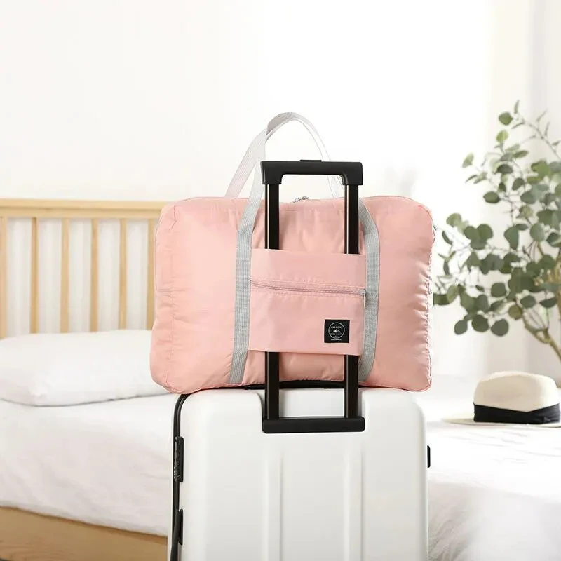 Faltbare Reisetasche für Flugzeuge, Handgepäcktasche für Damen und Mädchen, leicht, großes Fassungsvermögen