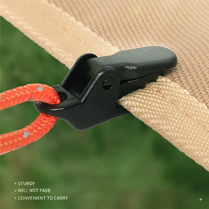Robuste Zelt Clips Outdoor Plane Clips Anti-wind Feste Camping Zelt – Bild 2