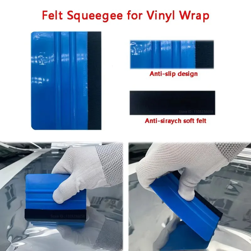 PWS Auto Werkzeuge Wrap Film Aufkleber Verpackung Werkzeug Fahrzeug – Bild 3