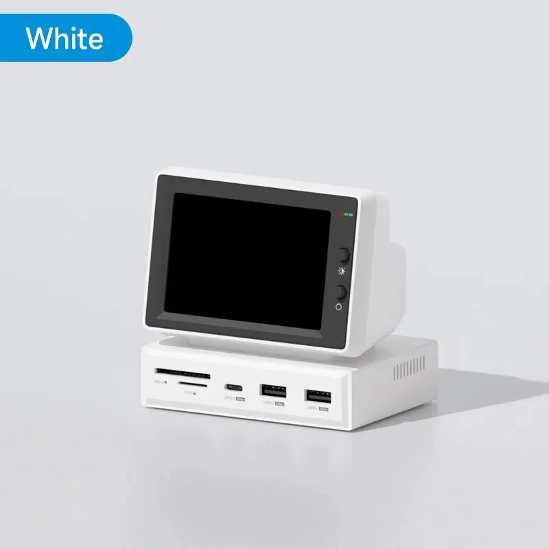 3,5 Zoll IPS Statusbildschirm für CPU/RAM-Anzeige mit USB-C Hub