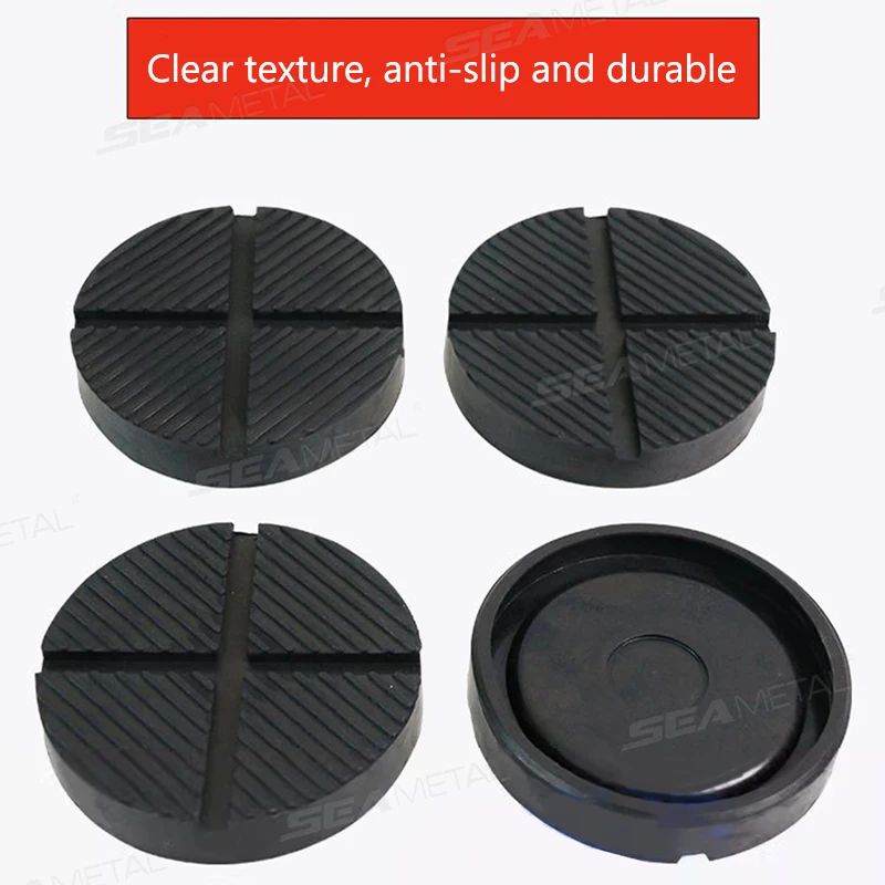 SEAMETAL 3 Größen Universal Rubber Jack Pad Unterstützung Pinch Weld – Bild 5