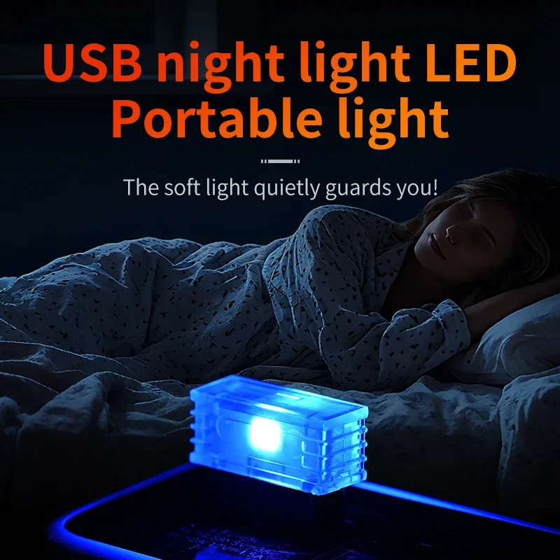 Auto Umgebungslicht LED Atmung Nachtlicht Auto Innenraum USB – Bild 6