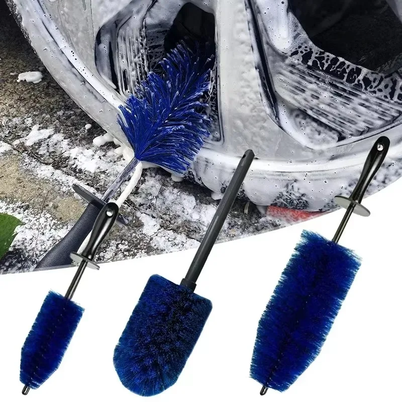 Auto Rad Multifunktions Reinigung Pinsel Lange Weiche Griff Felge Nabe Mikrofaser Pinsel Reifen Detail Pinsel