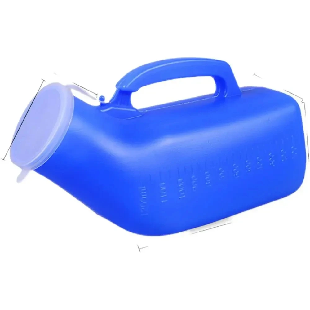 Tragbare 1200ml Urinflasche für Männer, Auto, Reise, Camping – Bild 4
