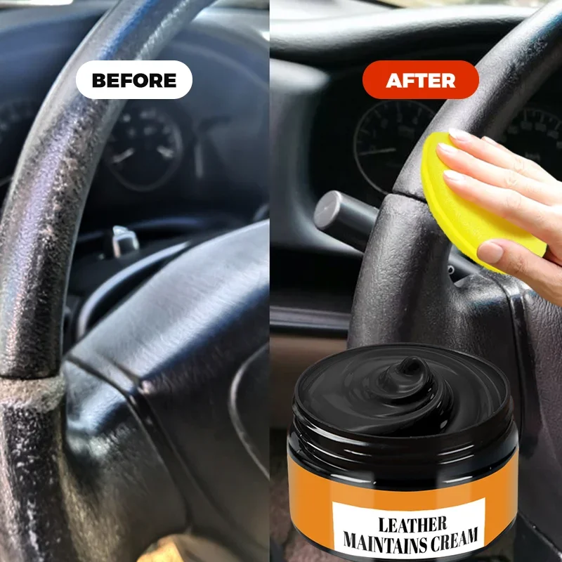 Reparaturpaste aus Kunstleder für Lenkräder und Autositze - stellt verblasste Kunstleder wieder her, repariert