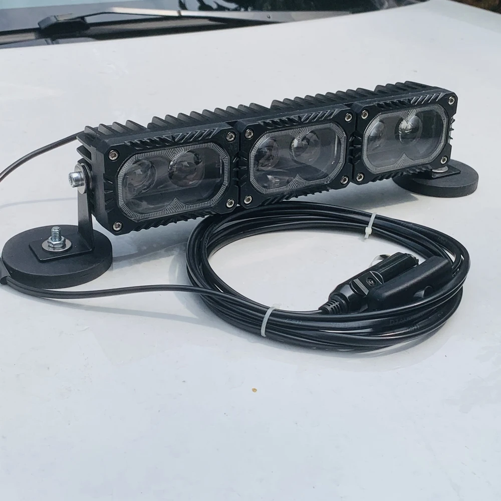 12V Magnetische LED-Arbeitsleuchte Auto-Zigarettenanzünder LED-Taschenlampe Offroad-LKW Wohnmobil Camping-Zelt