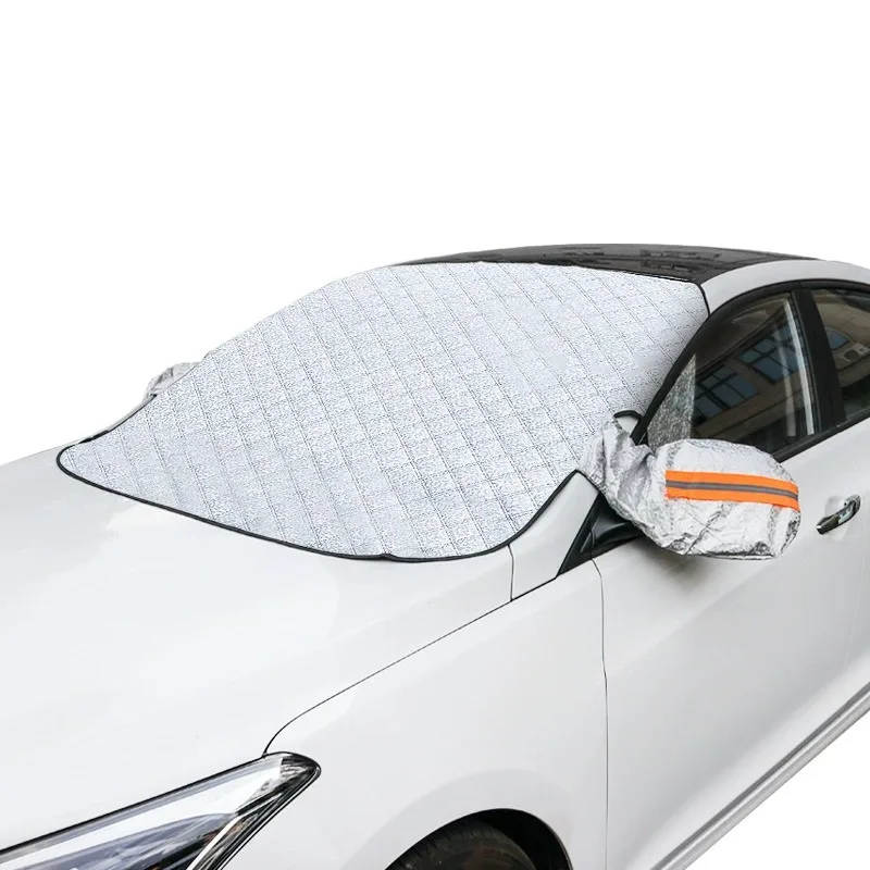 Sonnenschutz abdeckung Auto Windschutz scheibe Schnee Sonnenschutz – Bild 6