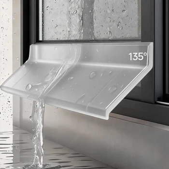 Transparenter Wasserdichter Dichtungsstreifen Fenster-Wasserblockierleiste Selbstklebender Türunterdrücker