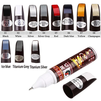 12 ml Autolack Stift Wasserdicht & Langlebig Auto Reparatur Stift Auto Flüssigkeit Kratzer Reparatur Farbe