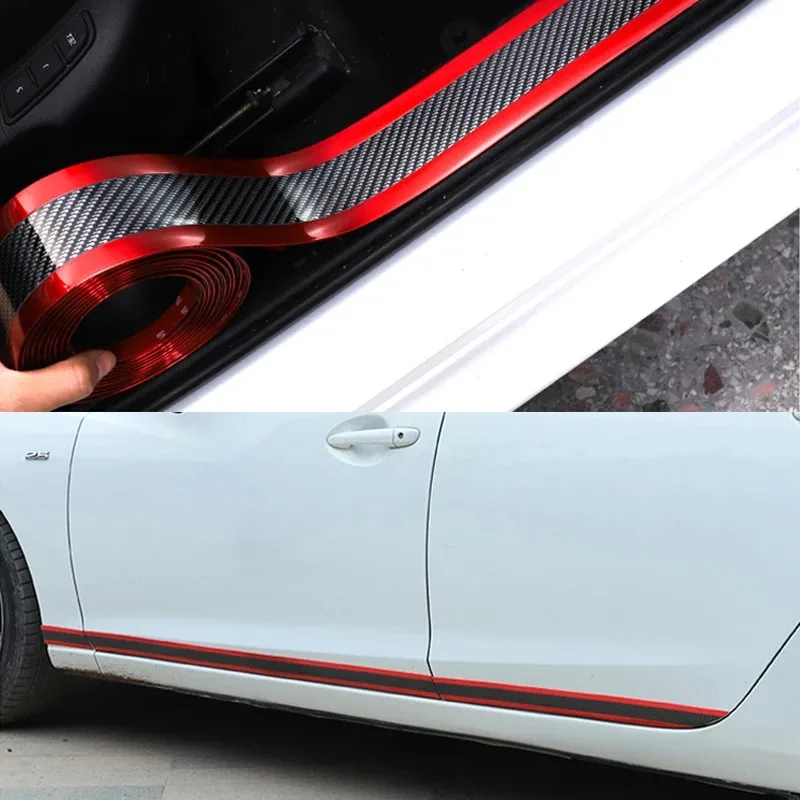 Auto Schwelle Streifen Anti Scratch Einstiegsleisten Gummi Streifen – Bild 3