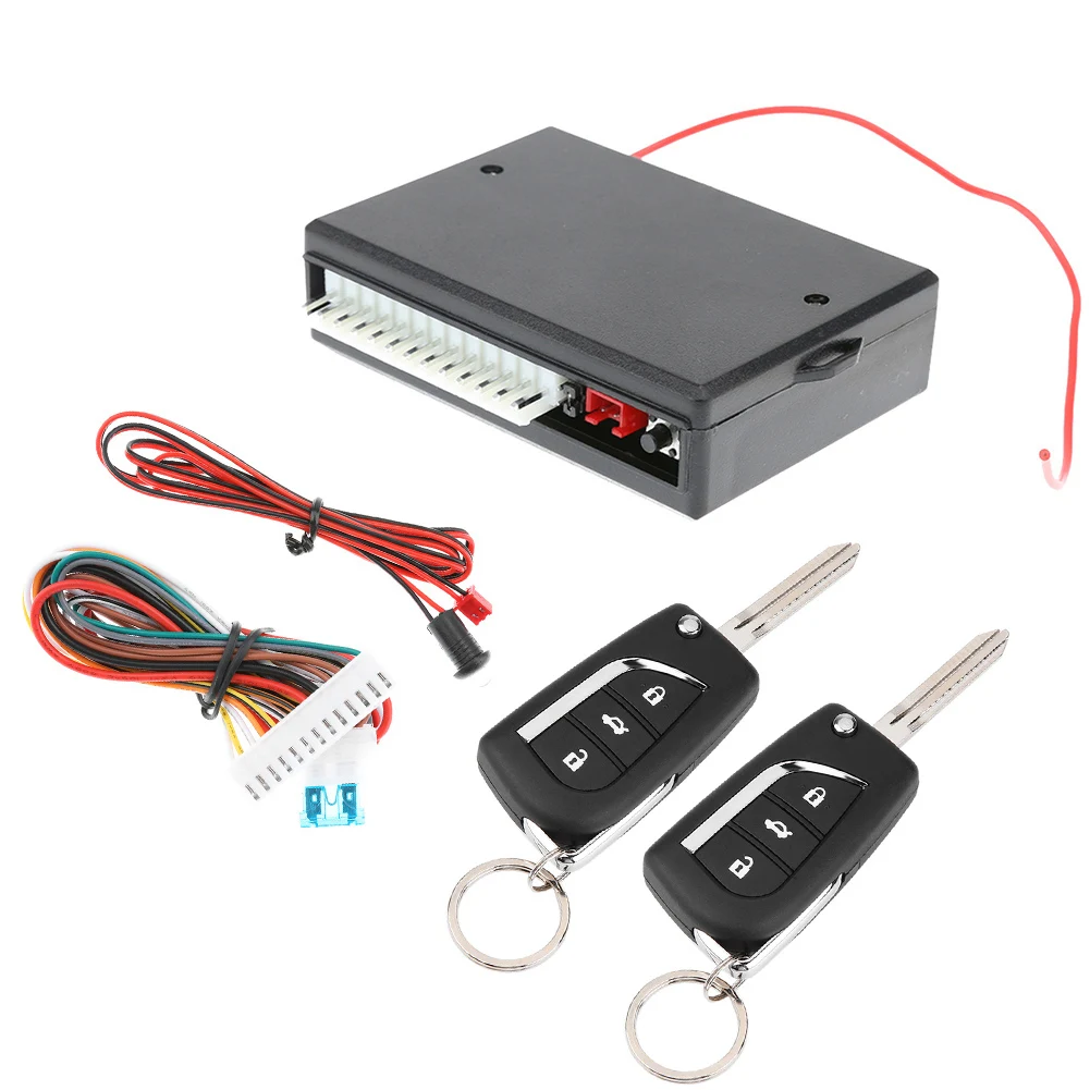 Auto Auto Keyless Entry System Fernbedienung Zentralverriegelung Kit Universal Auto Zentrale Türschloss