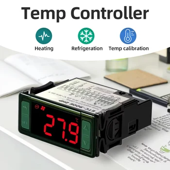 ETC-512E/ETC-900 Digitaler Temperaturregler -50-105 ℃ LCD-Display Elektronischer Thermostat mit Heiz-, Kühl