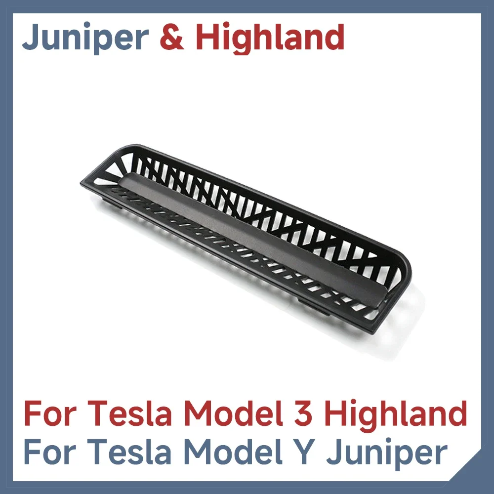 Tesla Model Y Juniper Zubehör 2025 2026 Hintere Luftauslassabdeckung Hintere Lüftungsschlitze Schutz