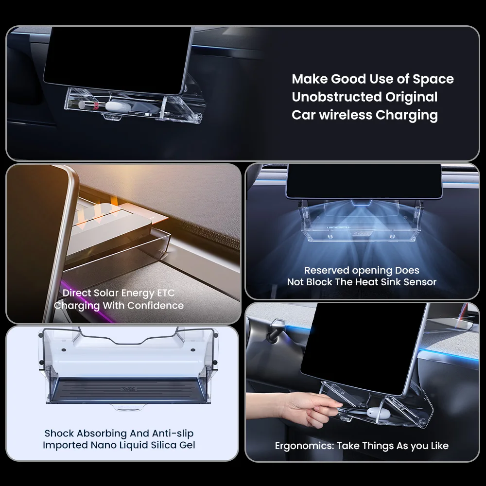 YZ Für Neue Tesla Highland Modell 3Y Wacholder Tablett Magnetische – Bild 6