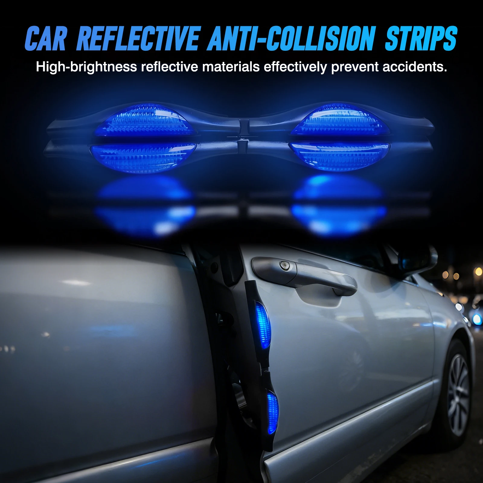 Autotürschutz, verbesserte Türschutzstreifen, Stoßstangenreflektor – Bild 5