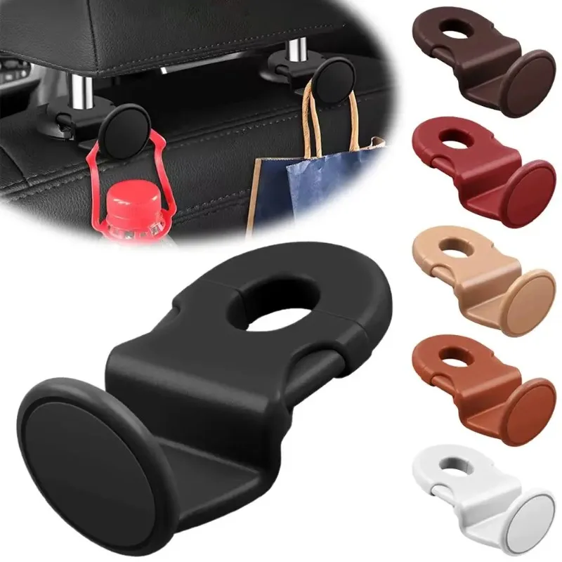 Auto Rücksitz Haken Auto Innen Organizer Zubehör 20KG Heavy Duty Für Einkaufstasche Auto Kopfstütze (2 Stück)