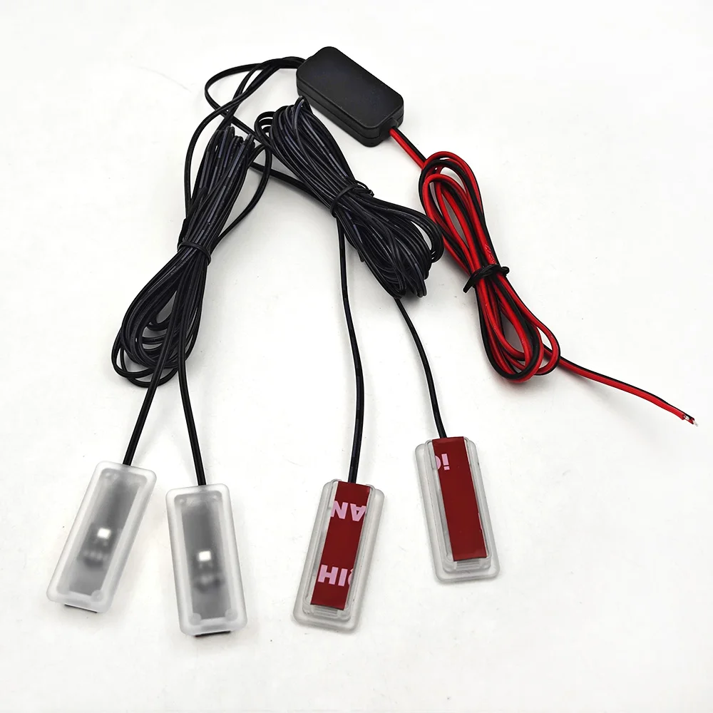 1-4 LED Ambientebeleuchtung, Auto-Innenraumbeleuchtung, Anschluss – Bild 4