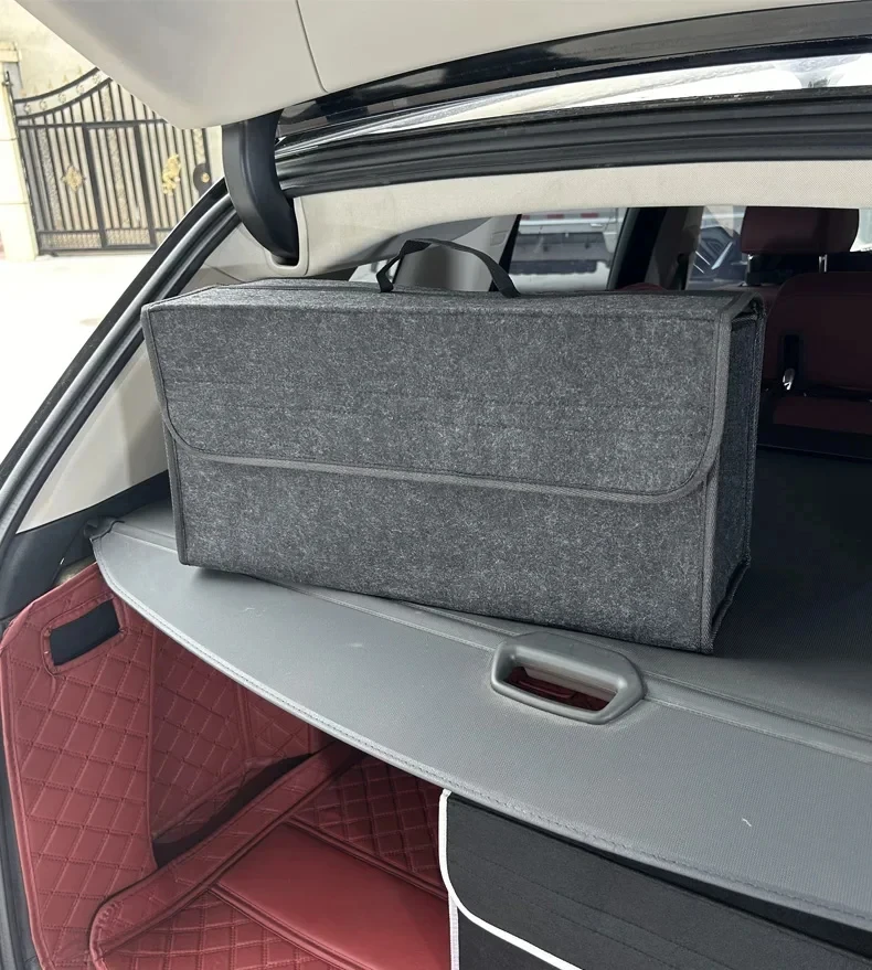 Auto-Kofferraum Weicher Organizer Filz-Aufbewahrungsbox Zubehör Großer – Bild 5