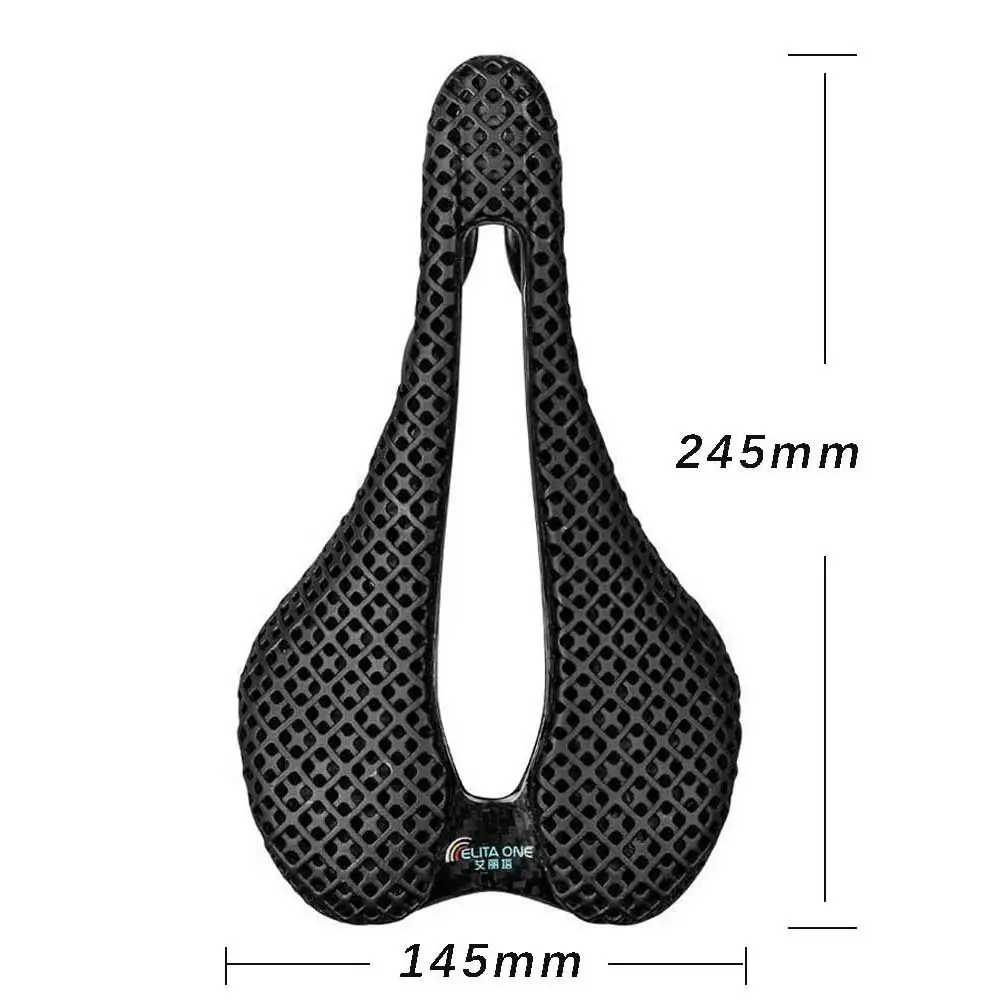 Elitaone SLR 3D-gedruckter Sattel Carbon 145x248mm Rennrad Ultraleicht – Bild 4