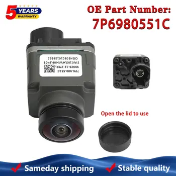 Rückfahrkamera für Audi A6 C7 Q7 A8 A7 Touareg 2011-2018 7P6980551C Rückfahrkamera Zubehör 7P6 980 551