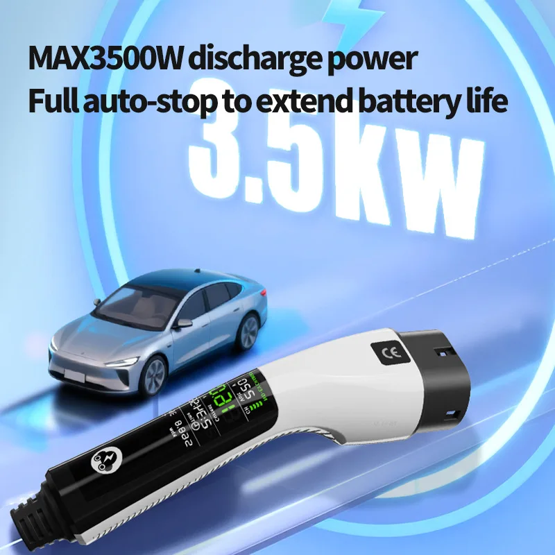 Typ 2 3,5KW 16A Tragbares Elektrofahrzeug-Ladegerät zum Laden – Bild 3