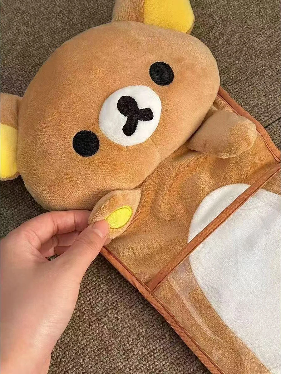 Kawaii Wandbehang Aufbewahrungstasche Cartoon Bär Tür Hängetasche – Bild 3