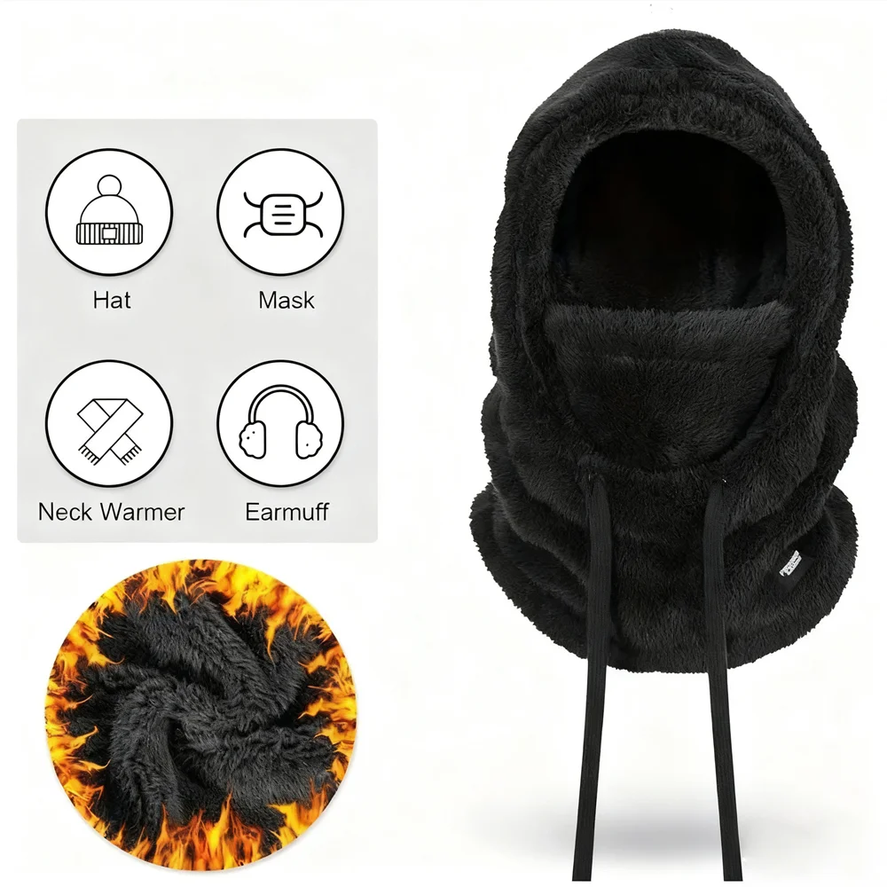 Winter Warme Thermische Winddichte Balaclava Skimaske – Bild 2
