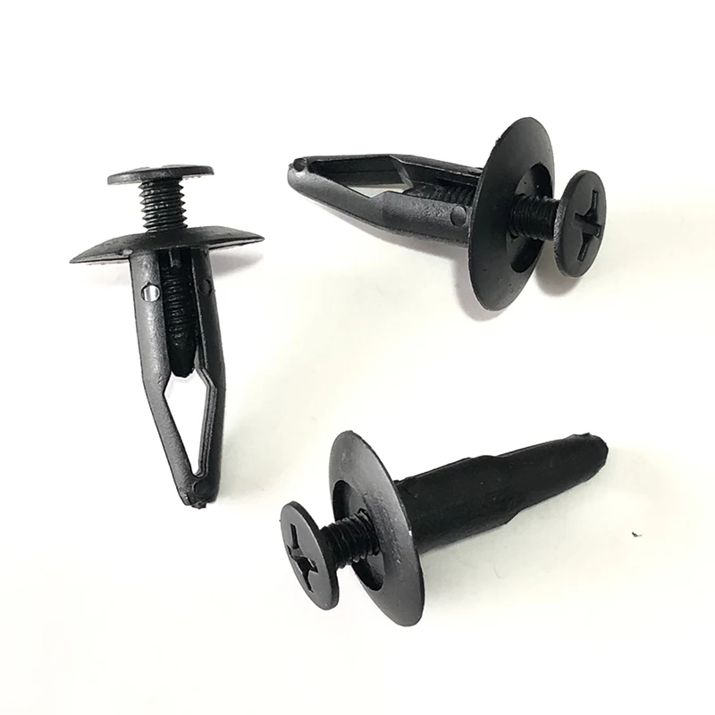 7,5mm Loch Kunststoff Nieten Clip Auto Stoßstange (50 Stück) – Bild 3