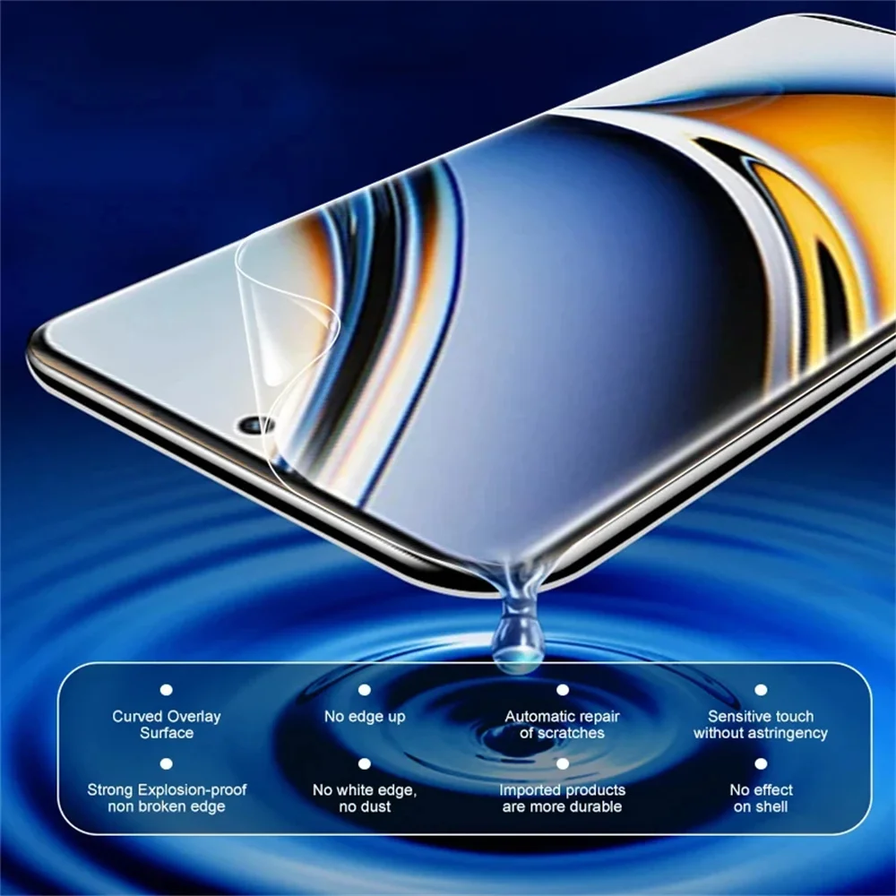 Weiche Hydrogel-Folie für Realme 16 14 15 13 12 11 10 9 Pro (5 Stück) – Bild 3